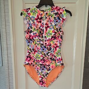 Anne Cole Floral Pattern Swimsuit. 8